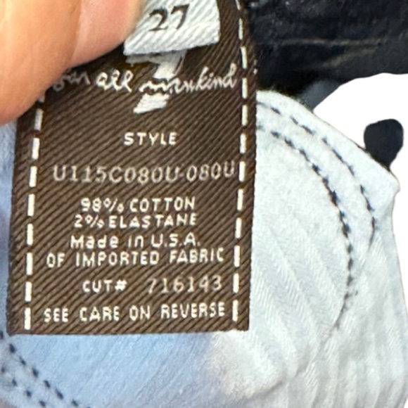 7 For All Mankind‎ Jeans Altered - Picture 7 of 9